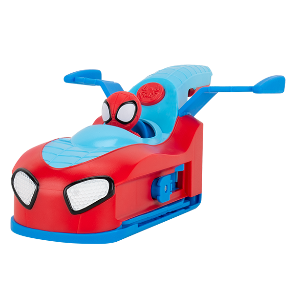 Foto van speelgoed 04_191726763123_SNF0346-Spidey-Deluxe Feature Veh-Team Split Racer-INTL-IP Front (3).png